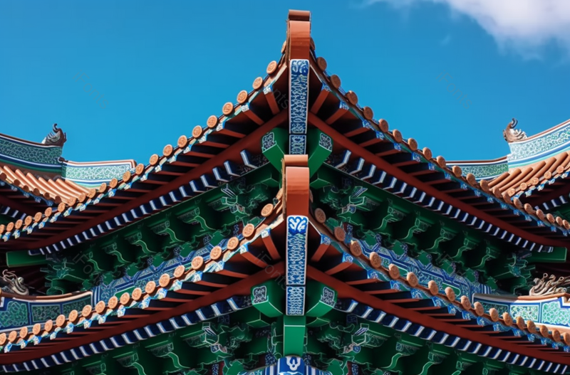 古建筑屋檐外部特写实拍摄影图,高清,摄影图,摄影图片,图片大全,摄影图免费下载